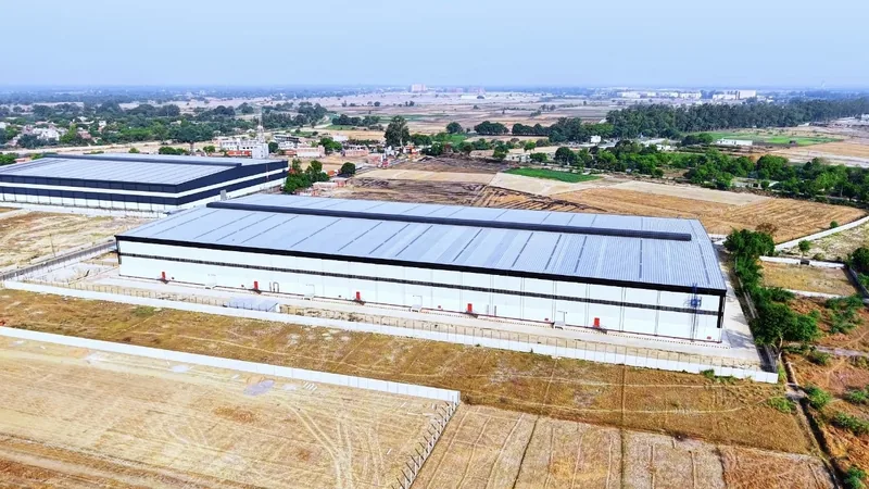 Prefabricated warehouse built by Dhanshree Prefab Structure