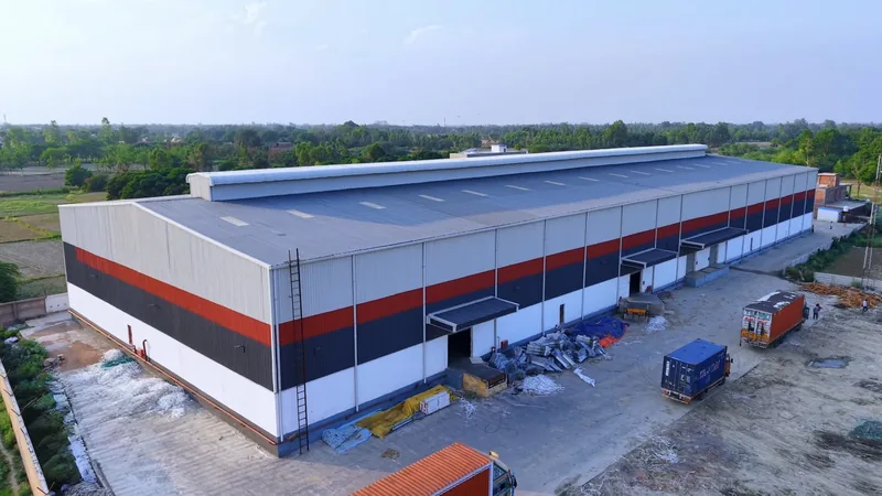 Prefabricated cold storage facility by Dhanshree Prefab Structure