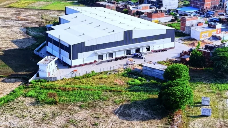 PEB Manufacturing Unit by Dhanshree Prefab Structure