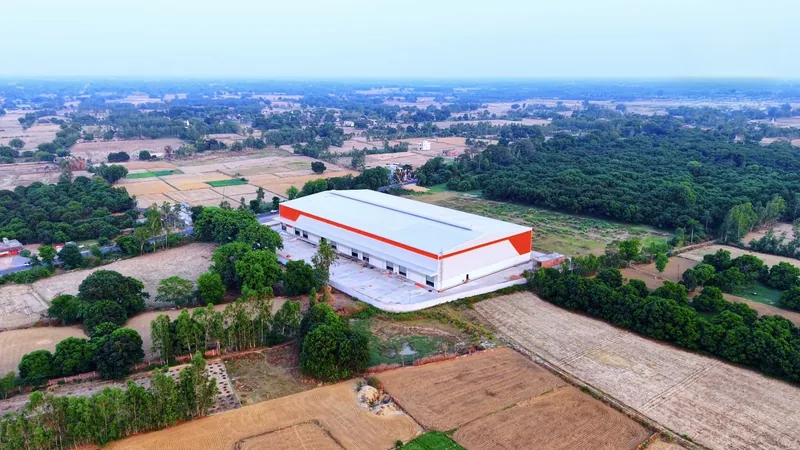 Industrial Warehouse Shed by Dhanshree Prefab Structure