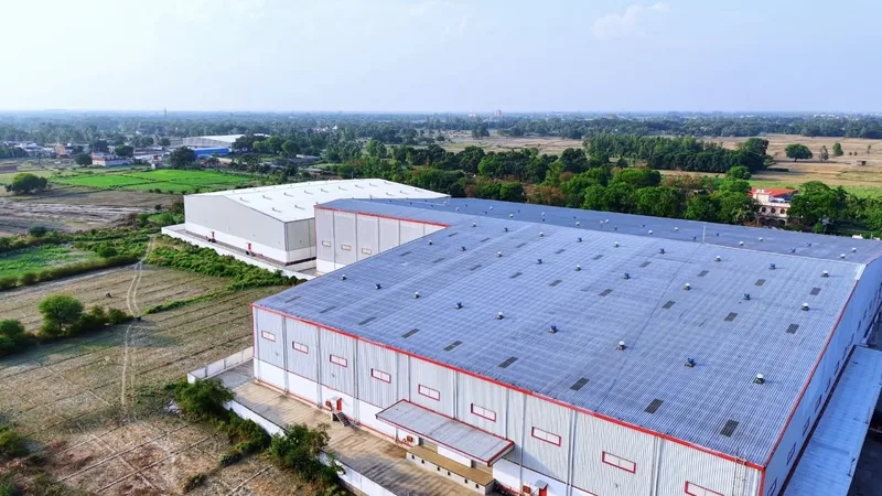 Mega Warehouse Structure by Dhanshree Prefab Structure