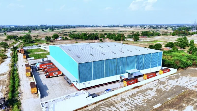 Metal roofing and cladding system by Dhanshree Prefab Structure